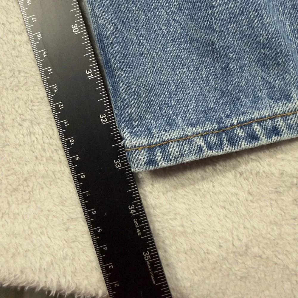 Levi's 560 Loose Fit Tapered Leg Jeans Mens 38x33 Blue Vintage Made in USA 90s‎